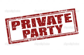 Private Party-stamp